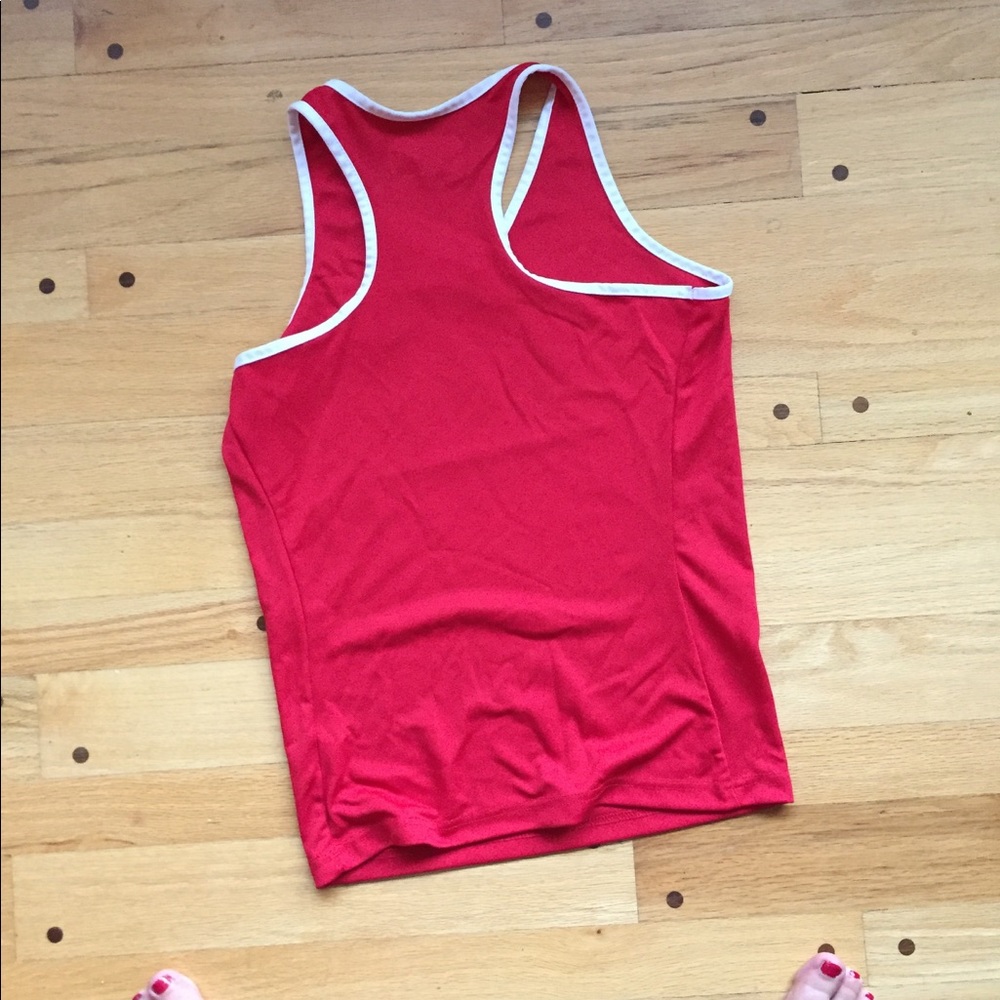 Red Running Tank - Picture 3 of 4